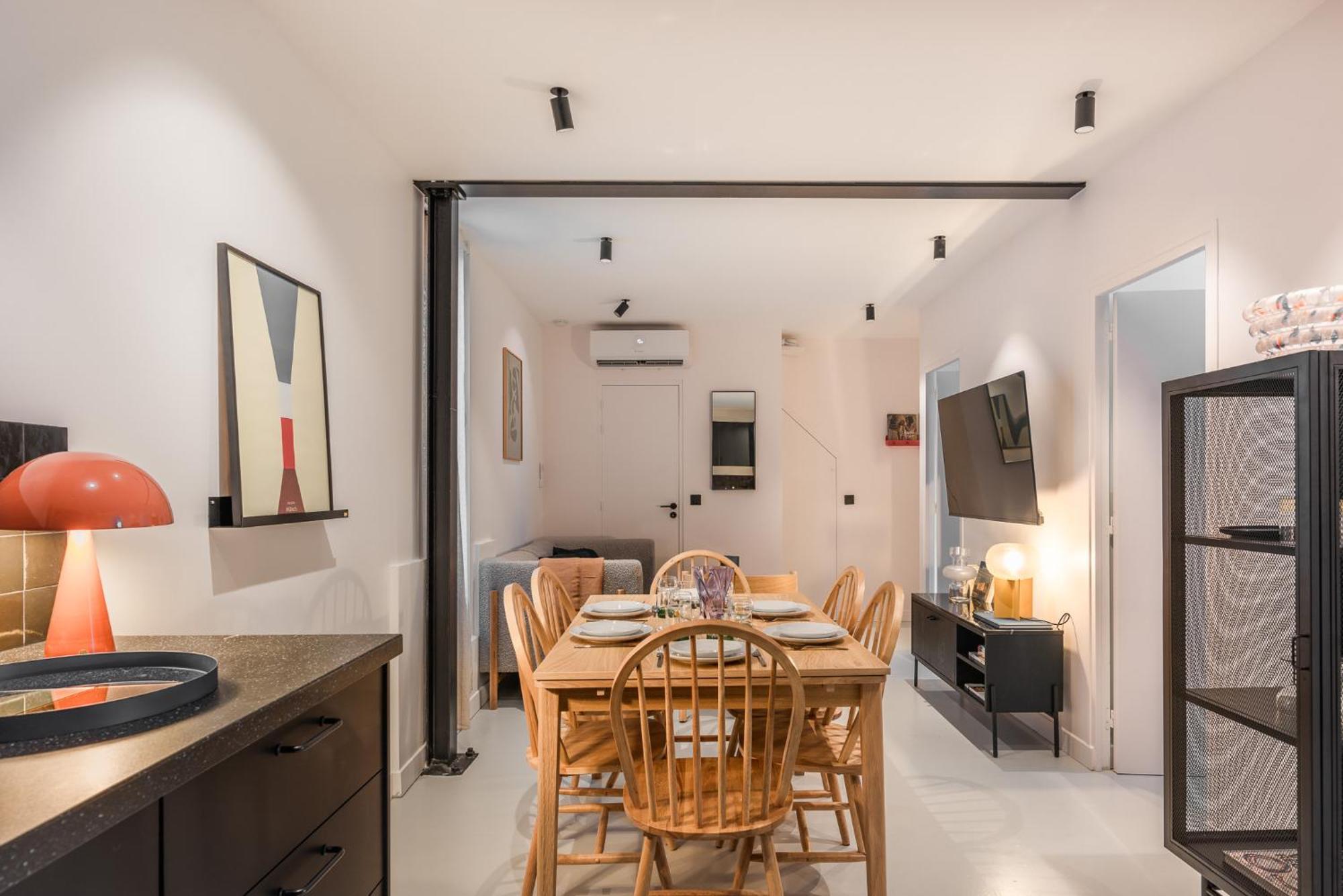 Design Architect Flat - 15Min. From Paris Center Apartment Жантили Екстериор снимка