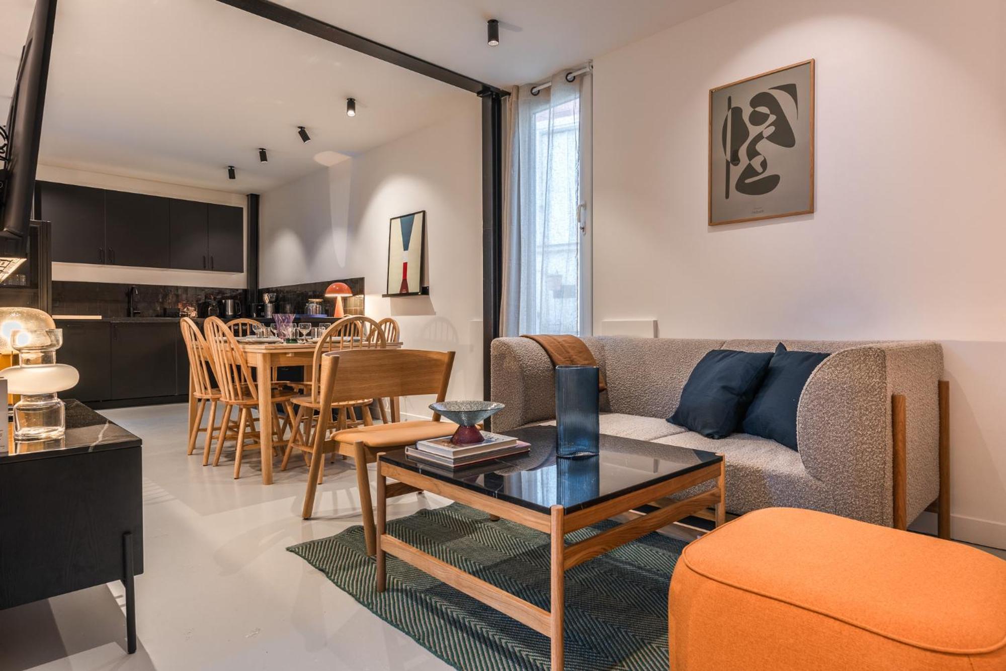 Design Architect Flat - 15Min. From Paris Center Apartment Жантили Екстериор снимка